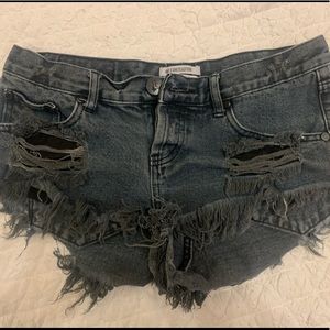 One teaspoon cut-offs